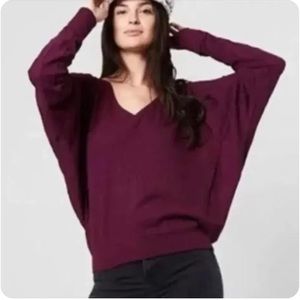 Free People Santa Clara Thermal in Mulberry NWT